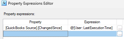 Property Expression Editor